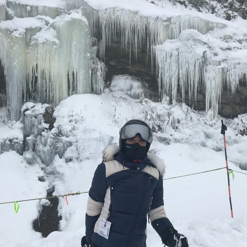 Rossignol Dark Blue Ski Jacket with White Accents